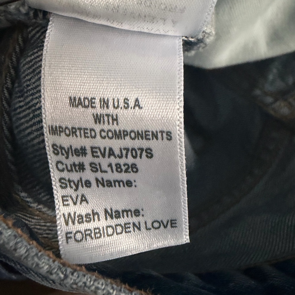 SLVRLAKE WITH TAGS Classic Blue Wide-Leg Jeans - Picture 3 of 3